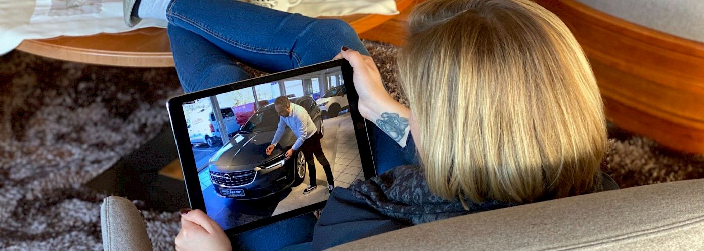 Live & Online Fahrzeugpräsentation